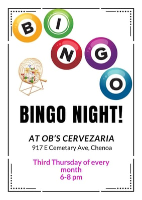 Bingo Night Flier