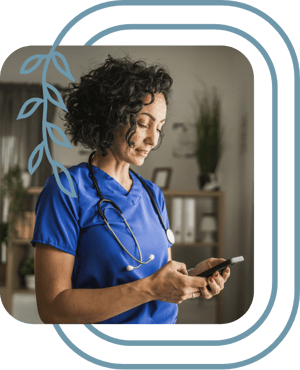 nurse support over text